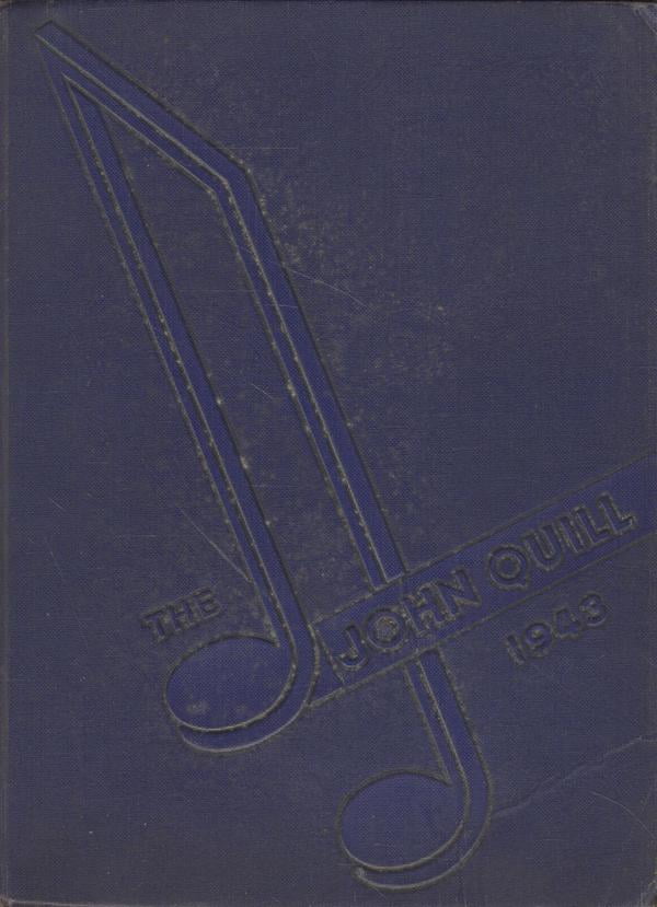 (Custom Reprint) Yearbook 1943 Marshall High School John Quill