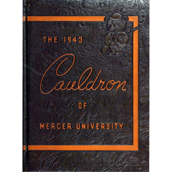 (Custom Reprint) Yearbook: 1943 Mercer University - Cauldron Yearbook (Macon, GA)