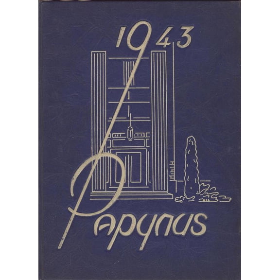 (Custom Reprint) Yearbook: 1943 Pendleton High School - Papyrus Yearbook (Pendleton, IN)