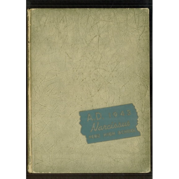 (Custom Reprint) Yearbook: 1943 Peru High School - Narcissus Yearbook (Peru, IN)
