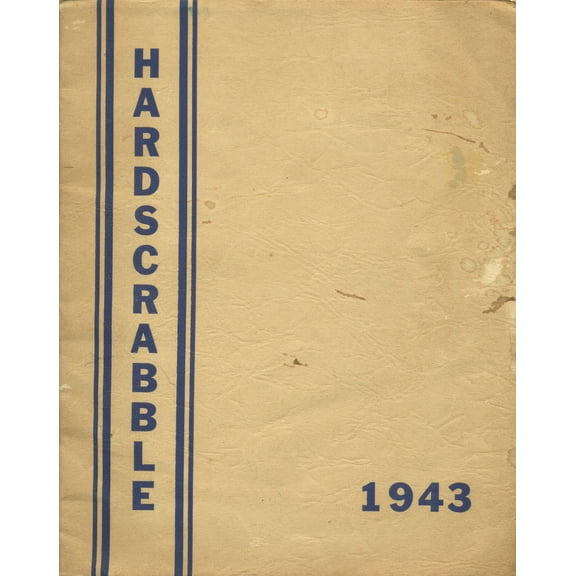(Custom Reprint) Yearbook: 1943 Red Hook High School - Hardscrabble Yearbook (Red Hook, NY)
