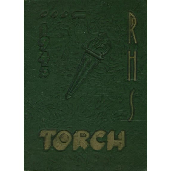 (Custom Reprint) Yearbook: 1943 Riverside High School - Torch Yearbook (Riverside, NJ)