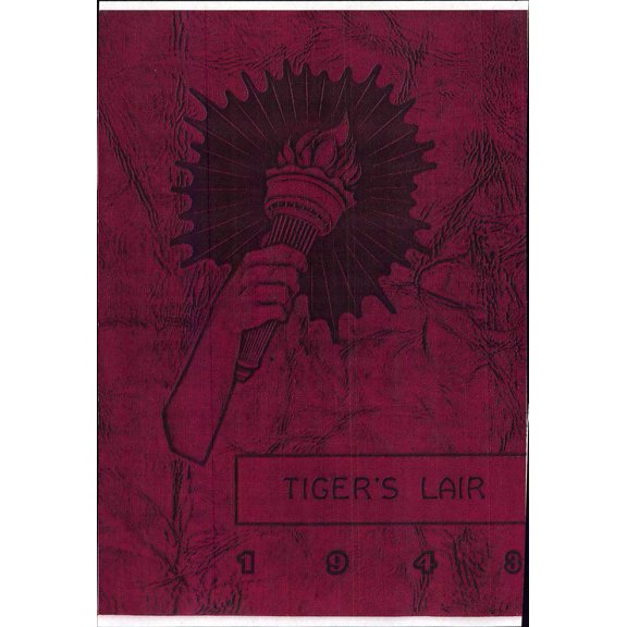 (Custom Reprint) Yearbook: 1943 Slaton High School - Tigers Lair Yearbook (Slaton, TX)