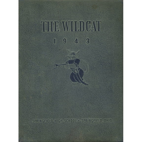 (Custom Reprint) Yearbook: 1943 Springfield Senior High School - Wildcat Yearbook (Springfield, OH)