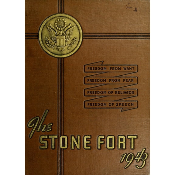 (Custom Reprint) Yearbook: 1943 Stephen F Austin State University - Stone Fort Yearbook (Nacogdoches, TX)