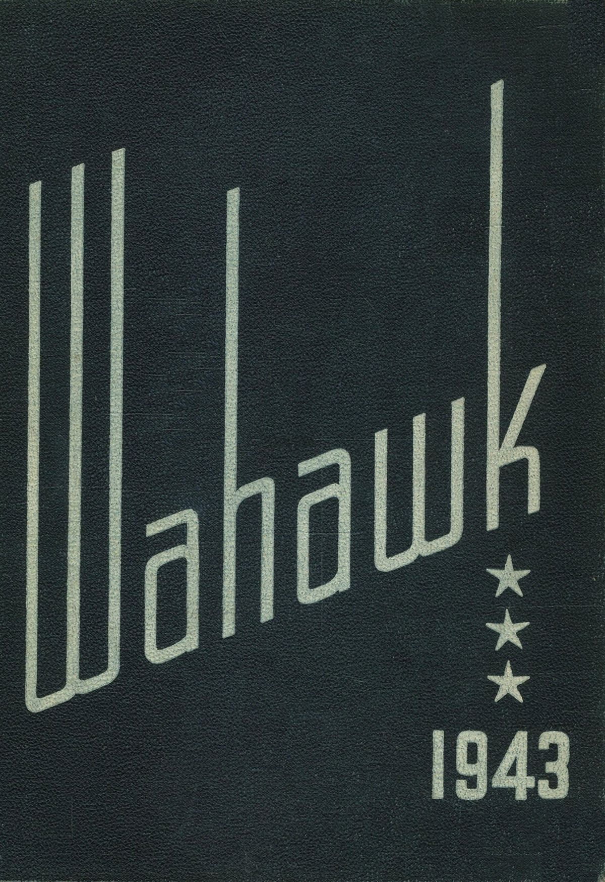 (Custom Reprint) Yearbook: 1943 Waterloo West High School - Wahawk ...