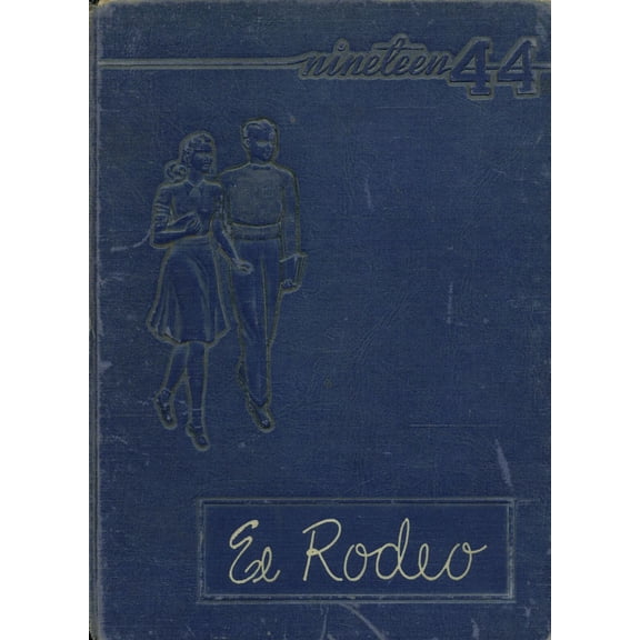(Custom Reprint) Yearbook: 1944 Big Spring High School - El Rodeo Yearbook (Big Spring, TX)