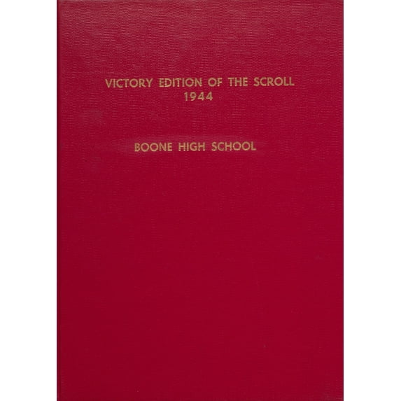 (Custom Reprint) Yearbook: 1944 Boone High School - Scroll Yearbook (Boone, IA)