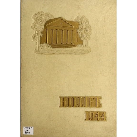 (Custom Reprint) Yearbook: 1944 Chapel Hill High School - Hill Life Yearbook (Chapel Hill, NC)