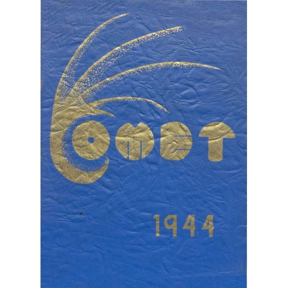 (Custom Reprint) Yearbook: 1944 Delavan High School - Comet Yearbook (Delavan, WI)