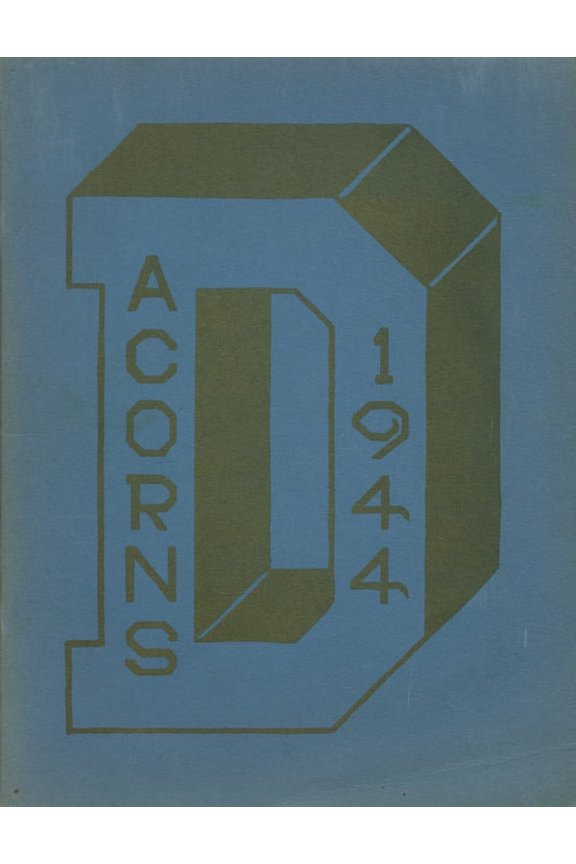 (Custom Reprint) Yearbook: 1944 Deposit Central High School - Acorns Yearbook (Deposit, NY)