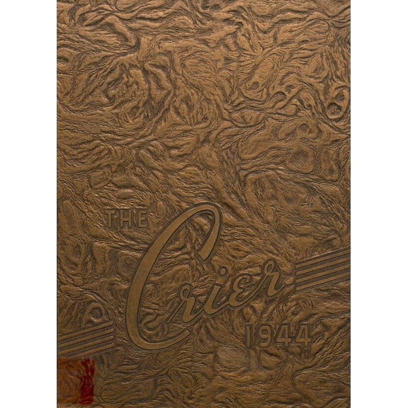 (Custom Reprint) Yearbook: 1944 Fairbury Cropsey High School - Crier Yearbook (Fairbury, IL)