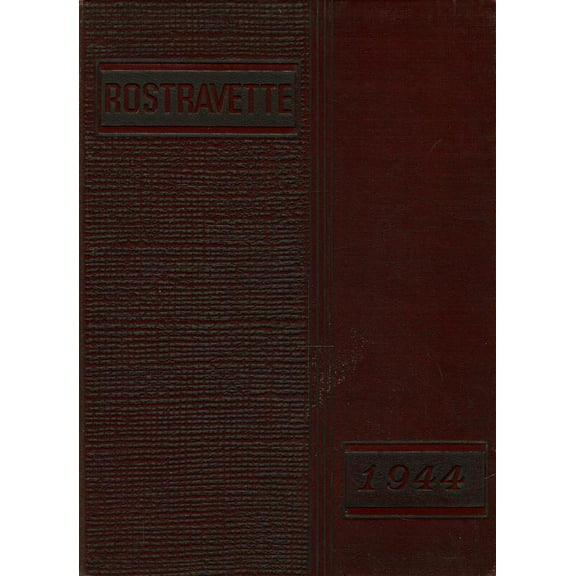 (Custom Reprint) Yearbook: 1944 Rostraver High School - Rostravette Yearbook (Belle Vernon, PA)