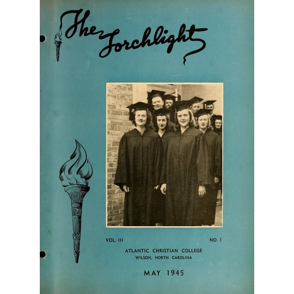 (Custom Reprint) Yearbook: 1945 Atlantic Christian College - Pine Knot Yearbook (Wilson, NC)