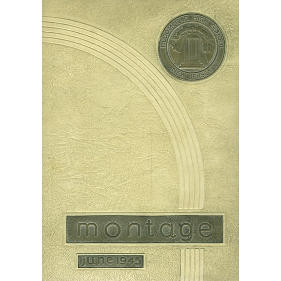 (Custom Reprint) Yearbook: 1945 Bloomfield High School - Memories Yearbook (Bloomfield, NJ)