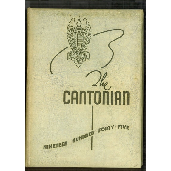 (Custom Reprint) Yearbook: 1945 Canton High School - Cantonian Yearbook (Canton, IL)