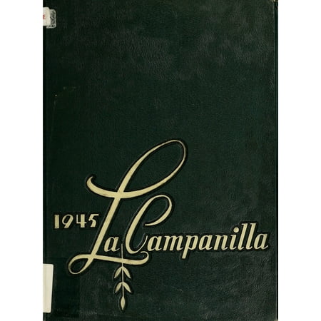 (Custom Reprint) Yearbook: 1945 College High School - La Campanilla Yearbook (Upper Montclair, NJ)