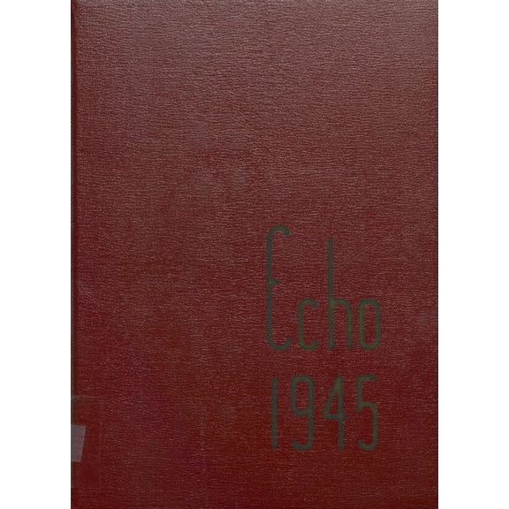 (Custom Reprint) Yearbook: 1945 Edmonds High School - Echo Yearbook (Edmonds, WA)