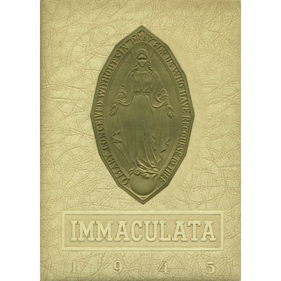 (Custom Reprint) Yearbook: 1945 Immaculate Conception High School - Yearbook (Montclair, NJ)