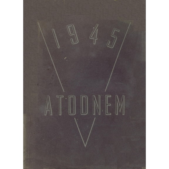 (Custom Reprint) Yearbook: 1945 Mendota High School - Atodnem Yearbook (Mendota, IL)