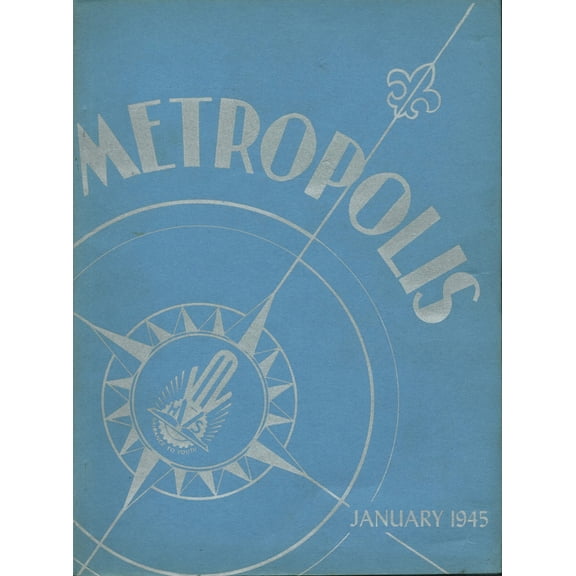 (Custom Reprint) Yearbook: 1945 Metropolitan Vocational High School - Metropolis Yearbook (New York, NY)