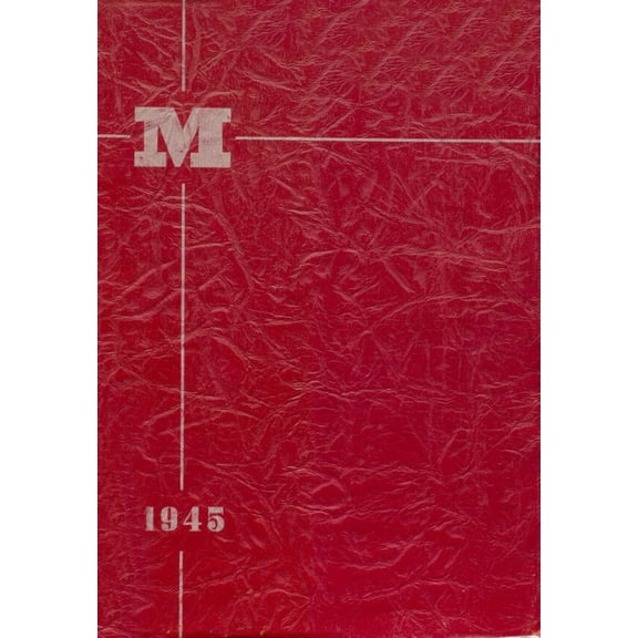 (Custom Reprint) Yearbook: 1945 Monroe High School - M Book Yearbook (Monroe, WI)
