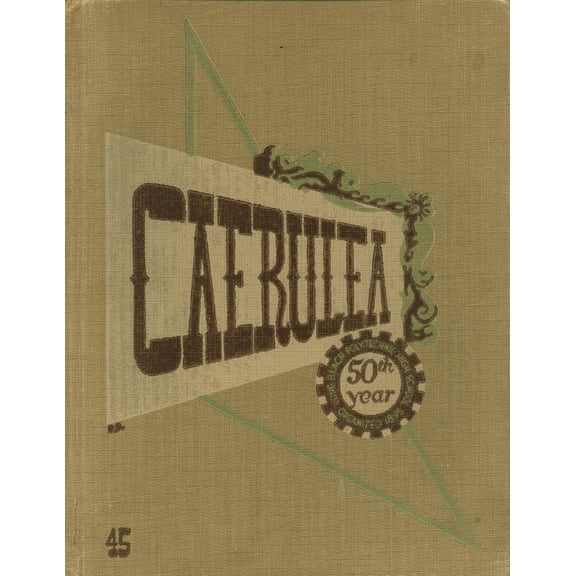 (Custom Reprint) Yearbook: 1945 Polytechnic High School - Caerulea Yearbook (Long Beach, CA)