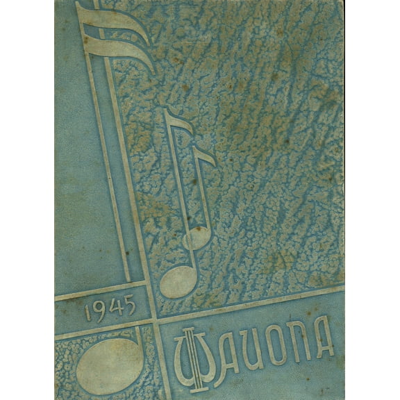 (Custom Reprint) Yearbook: 1945 Portage High School - Wauona Yearbook (Portage, WI)