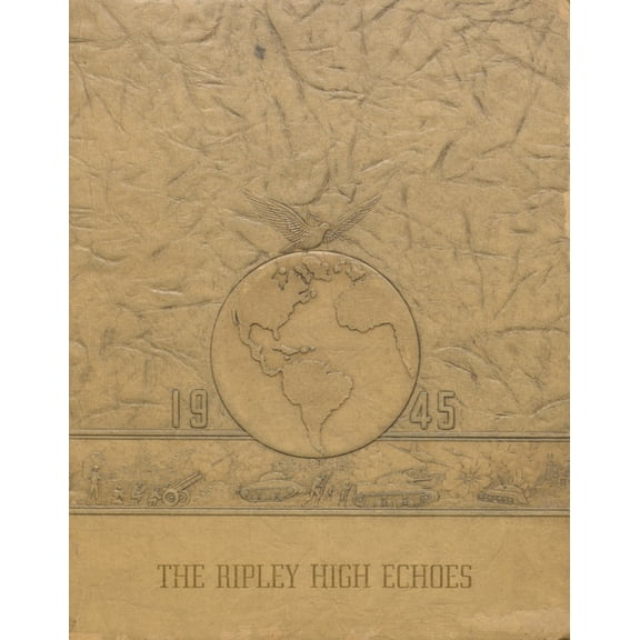 (Custom Reprint) Yearbook: 1945 Ripley High School - Echoes Yearbook (Ripley, MS)