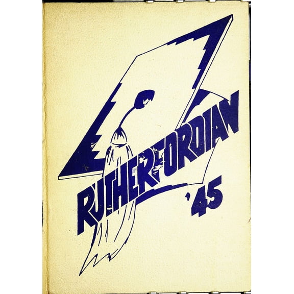 (Custom Reprint) Yearbook: 1945 Rutherford High School - Rutherfordian Yearbook (Rutherford, NJ)