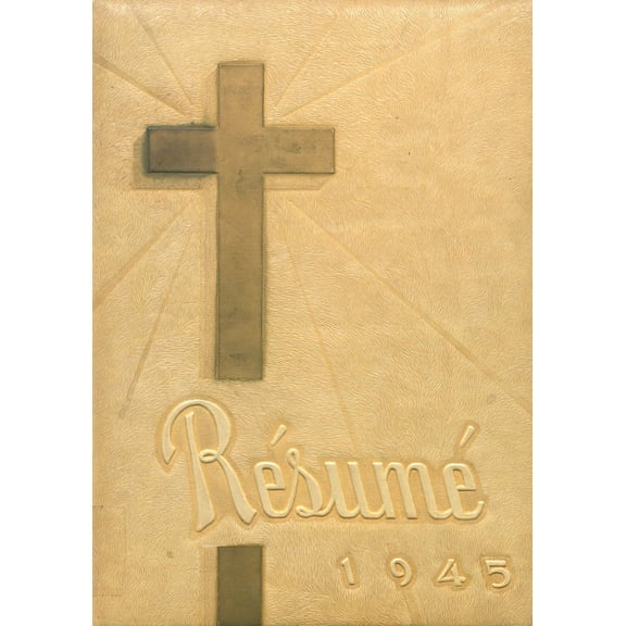 (Custom Reprint) Yearbook: 1945 Springfield High School - Resume Yearbook (Springfield, MO)