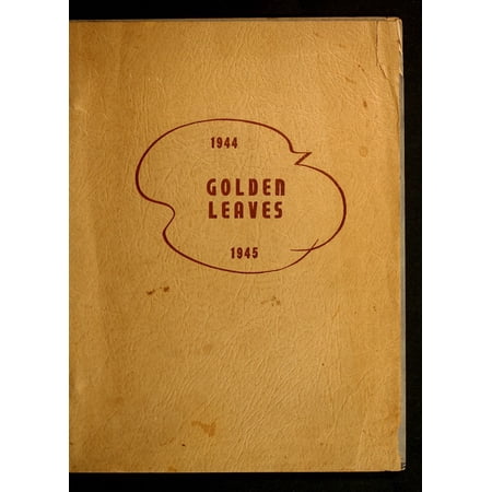 (Custom Reprint) Yearbook: 1945 Wentworth High School - Golden Leaves Yearbook (Wentworth, NC)