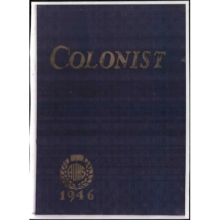(Custom Reprint) Yearbook: 1946 Anaheim Union High School - Colonist Yearbook (Anaheim, CA)