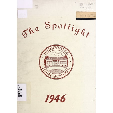 (Custom Reprint) Yearbook: 1946 Berryville High School - Spotlight Yearbook (Berryville, VA)