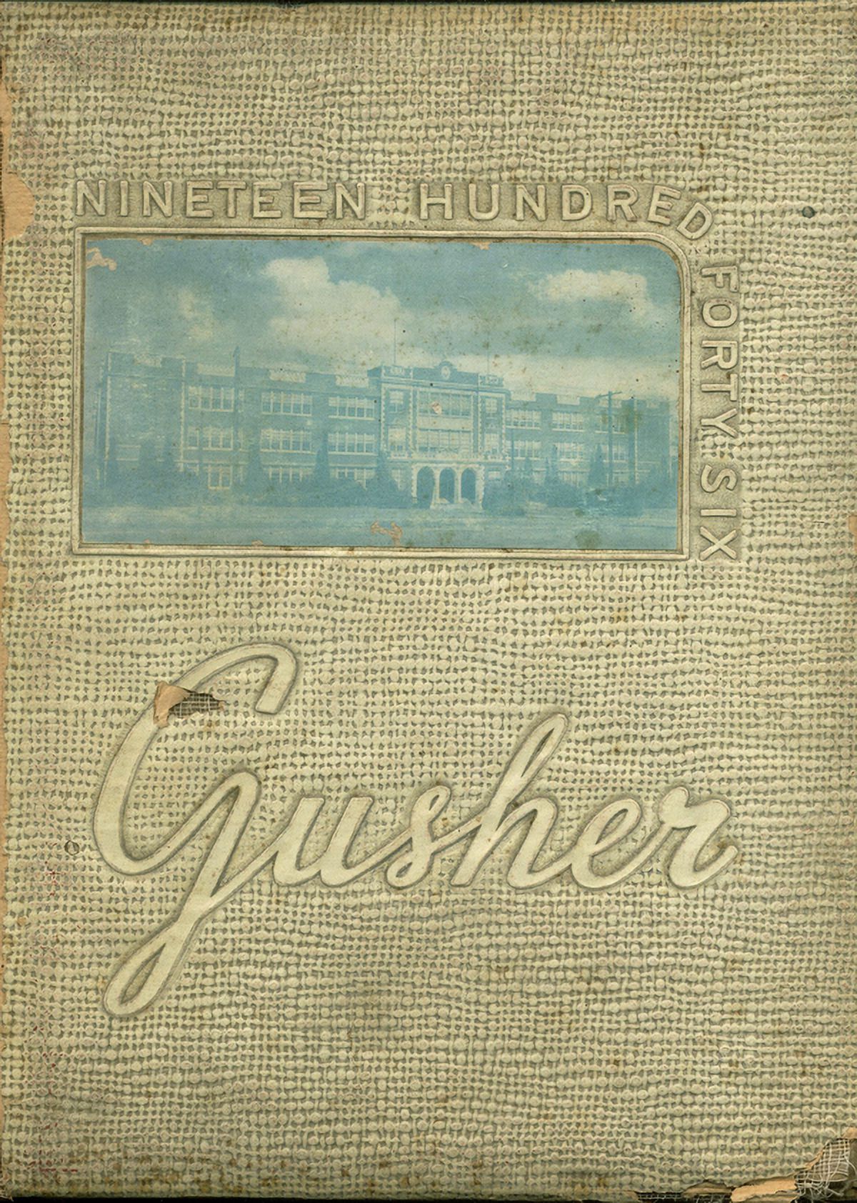 (Custom Reprint) Yearbook 1946 C E Byrd High School Gusher Yearbook