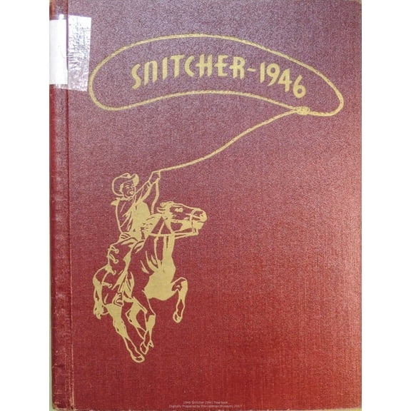 (Custom Reprint) Yearbook: 1946 State Normal and Industrial School - Snitcher Yearbook (Ellendale, ND)