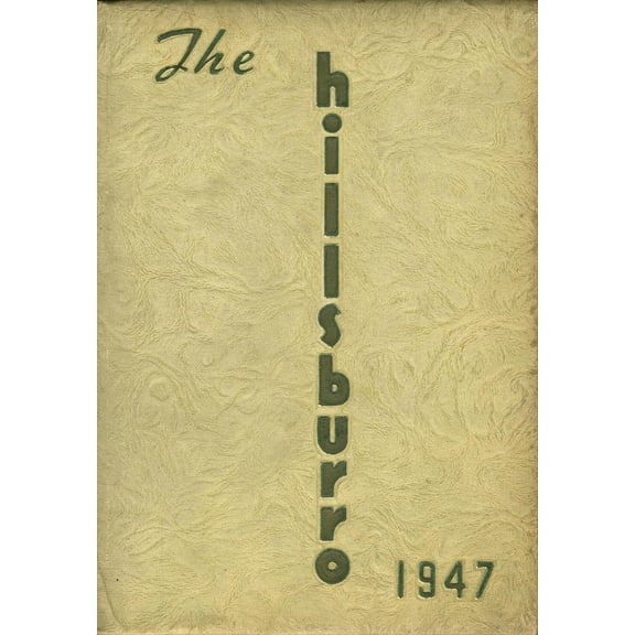 (Custom Reprint) Yearbook: 1947 Hillsboro High School - Hillsburro Yearbook (Nashville, TN)