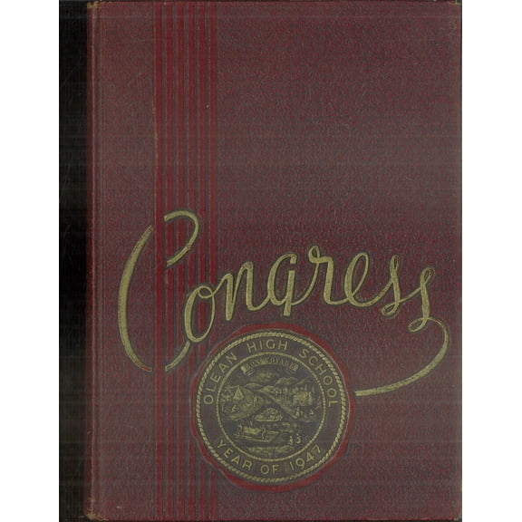 (Custom Reprint) Yearbook: 1947 Olean High School - Congress Yearbook (Olean, NY)