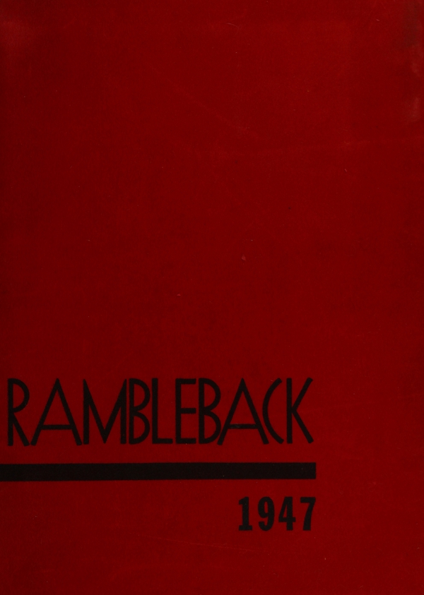 (Custom Reprint) Yearbook 1947 South Gate High School Rams Yearbook
