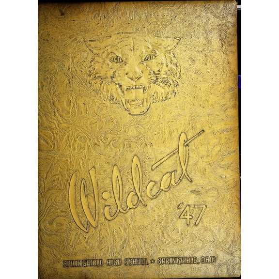 (Custom Reprint) Yearbook: 1947 Springfield Senior High School - Wildcat Yearbook (Springfield, OH)