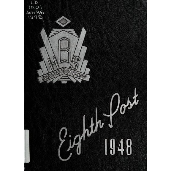 (Custom Reprint) Yearbook: 1948 Botetourt High School - Post Yearbook (Gloucester, VA)
