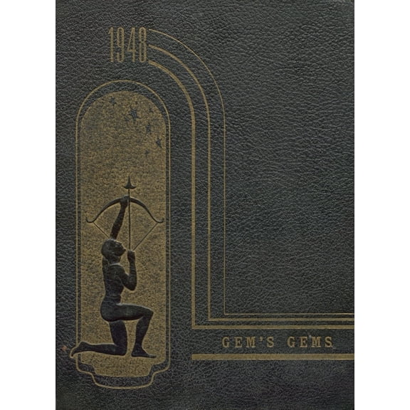 (Custom Reprint) Yearbook: 1948 Gem Consolidated School - Gems Yearbook (Colby, KS)