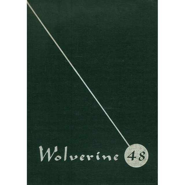 (Custom Reprint) Yearbook 1948 Godwin Heights High School Wolverine