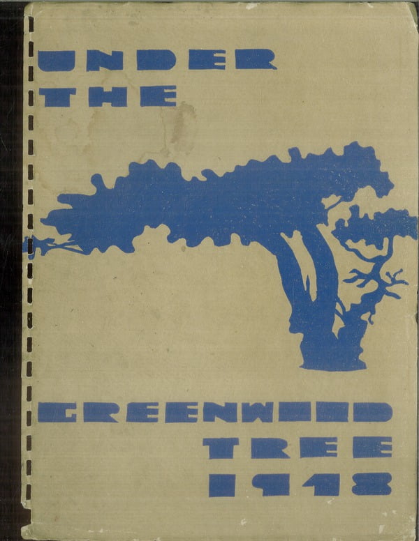 (Custom Reprint) Yearbook 1948 Greenwood High School Under the