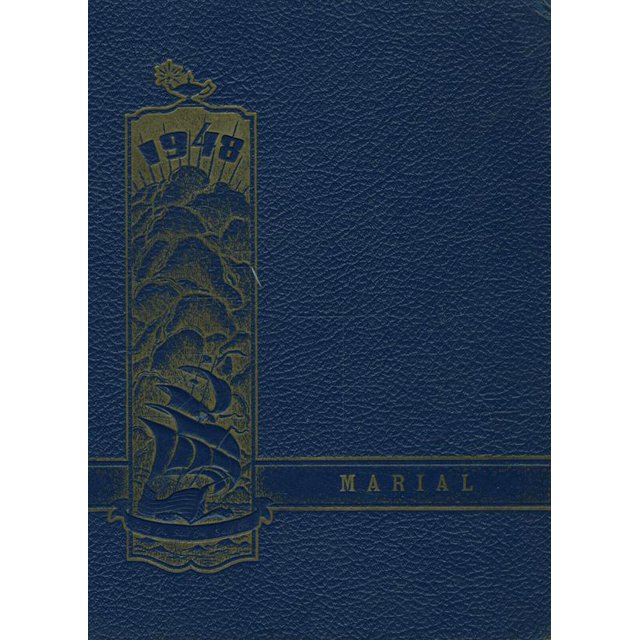 (Custom Reprint) Yearbook 1948 Loose Creek High School Marial