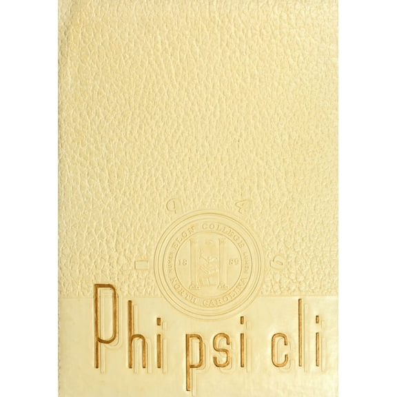 (Custom Reprint) Yearbook: 1949 Elon University - Phi Psi Cli Yearbook (Elon, NC)