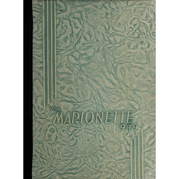 (Custom Reprint) Yearbook: 1949 Marion University - Marionette Yearbook (Marion, IN)