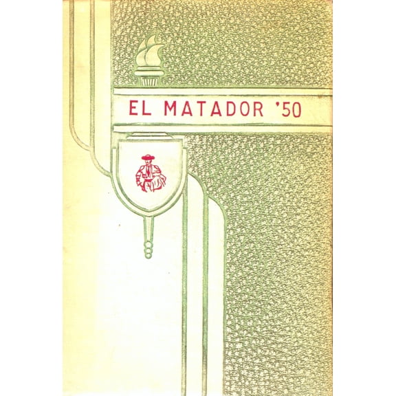 (Custom Reprint) Yearbook: 1950 Adrian High School - El Matador Yearbook (Adrian, TX)