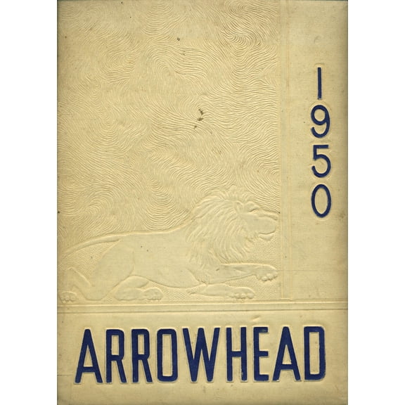 (Custom Reprint) Yearbook: 1950 Baker High School - Lions Pride Arrowhead Yearbook (Columbus, GA)
