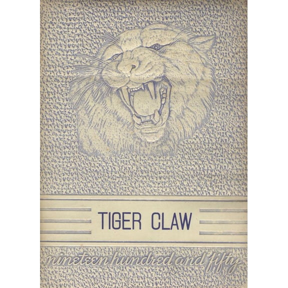 (Custom Reprint) Yearbook: 1950 Clarksville High School - Tiger Claw Yearbook (Clarksville, TX)